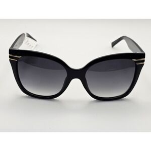 NEW SEAN JOHN SJLOS 2010 CAT EYE SUNGLASSES WOMENS 55-18-145 BLACK $88.00
